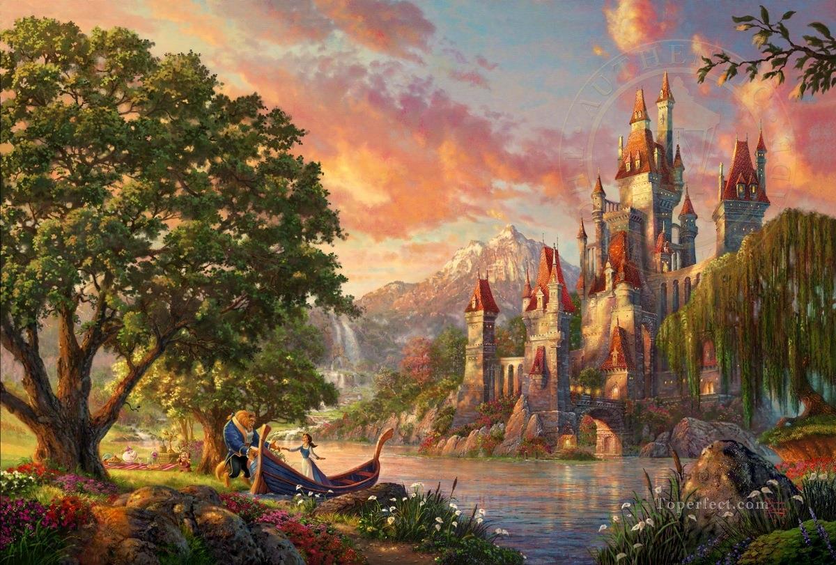 Beauty and the Beast II TK Disney Oil Paintings